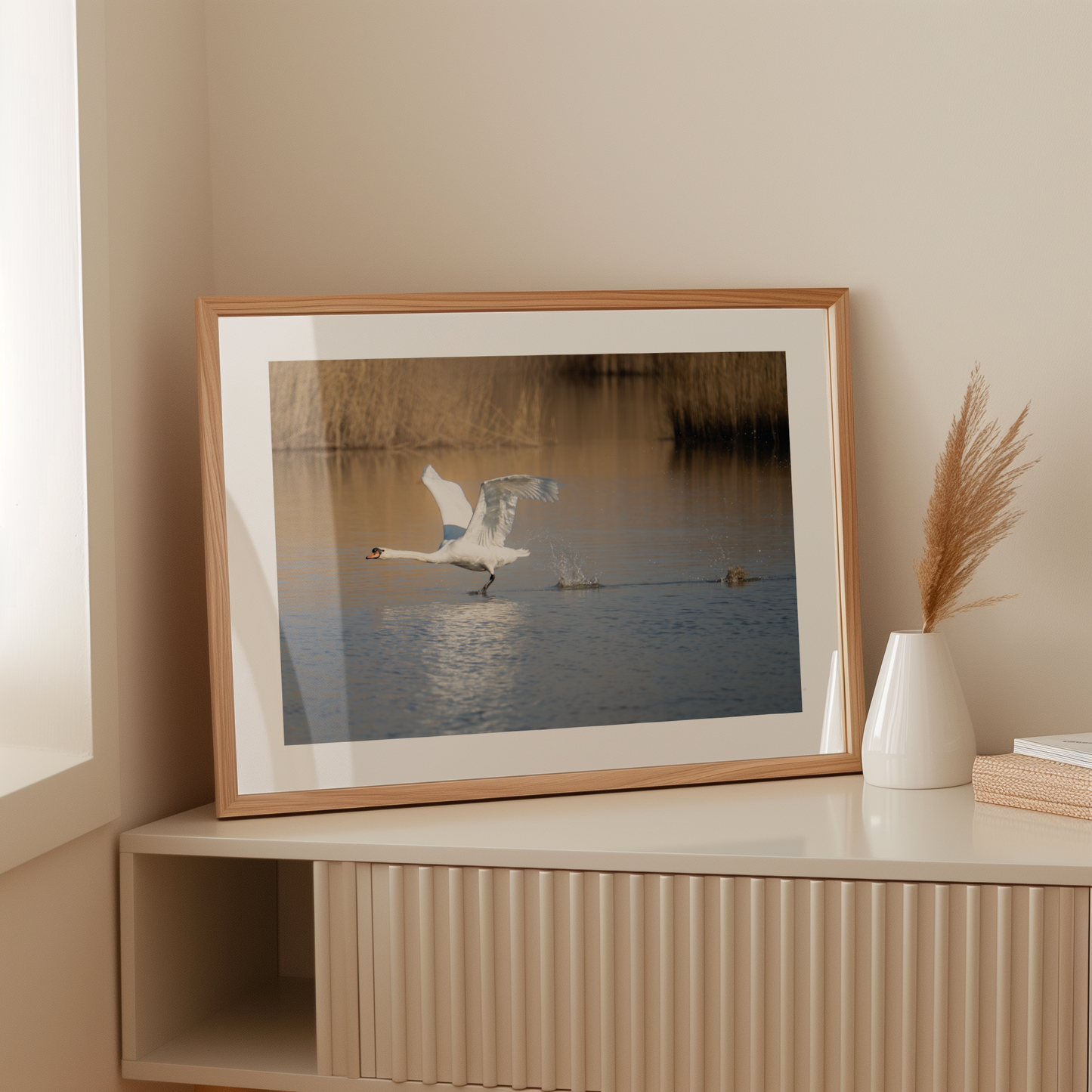 Print 'Opvliegende zwaan'