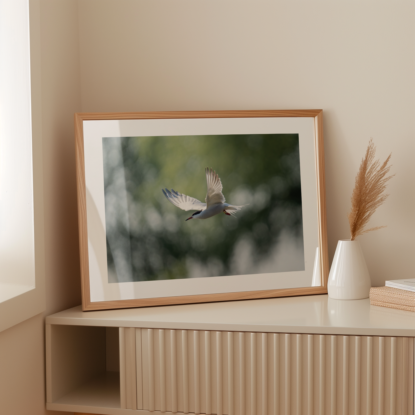 Print 'Duikende visdief'